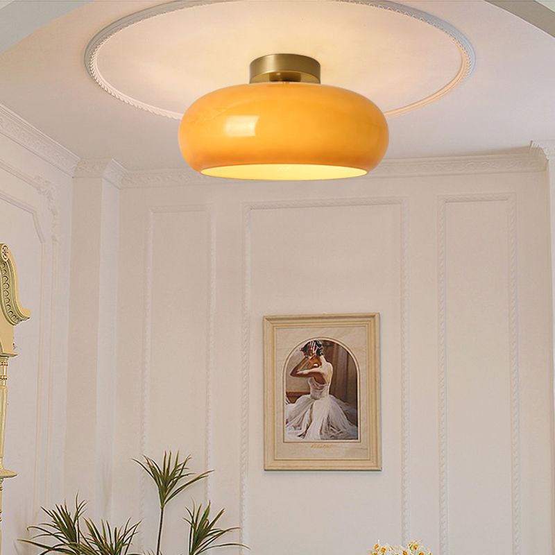 Round Flush Mount Ceiling Light | Glimmera