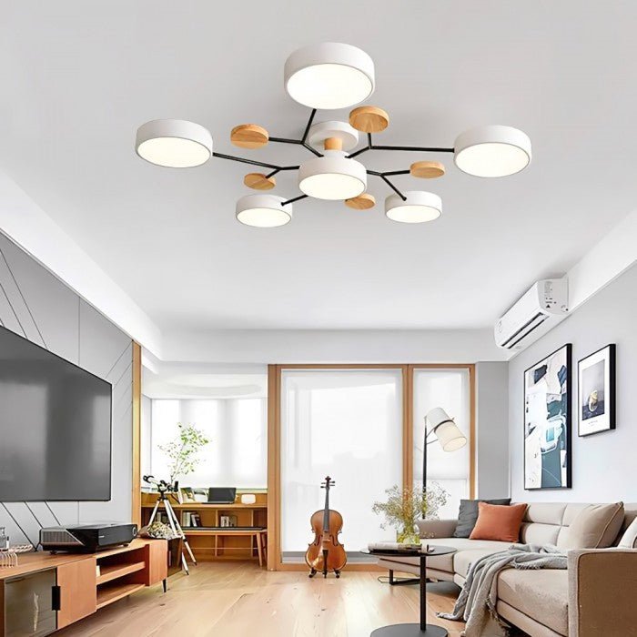 Scandinavian LED Ceiling Light | Lumivineo