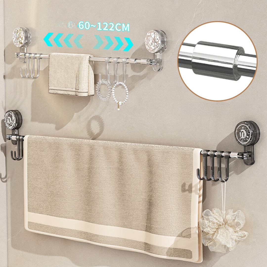 Space-Saving Wall Mount With Hooks | Nexivo