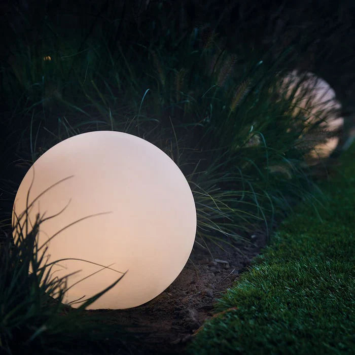 Spherical Outdoor Garden Light | Opaline