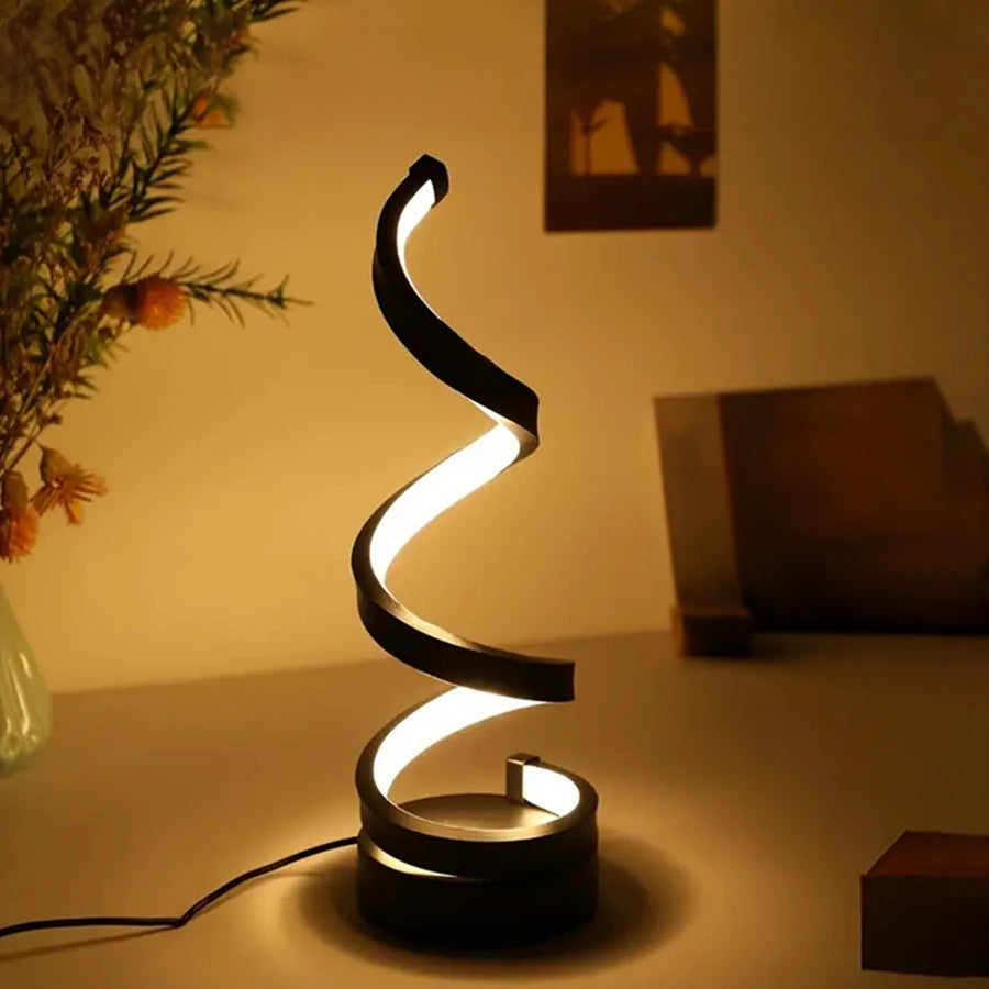 Spiral Desk Lamp | Luminoza