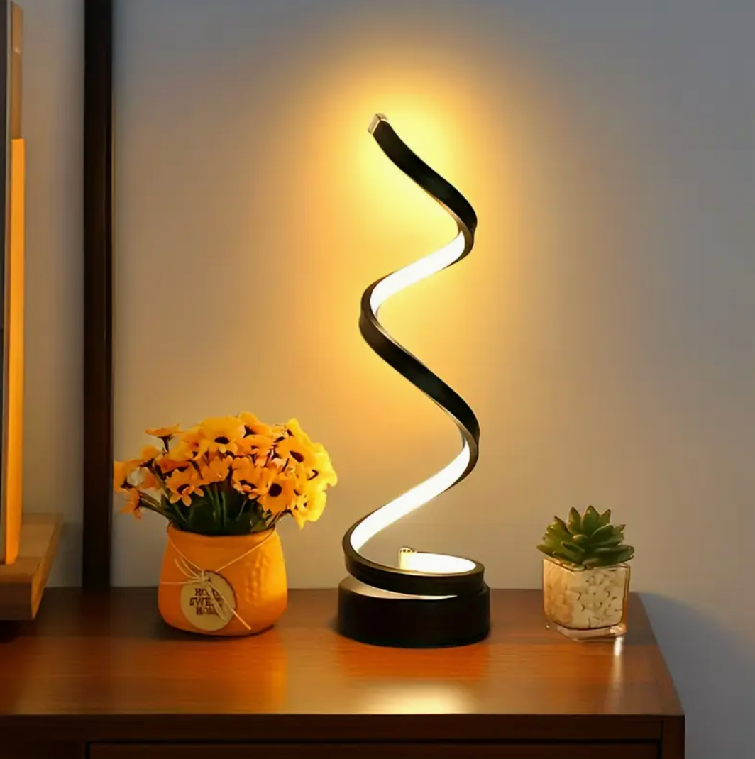 Spiral Desk Lamp | Luminoza
