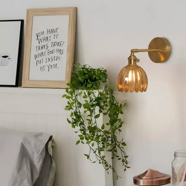 Tulip Glass Wall Sconce | Luminara