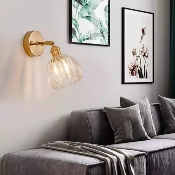 Tulip Glass Wall Sconce | Luminara