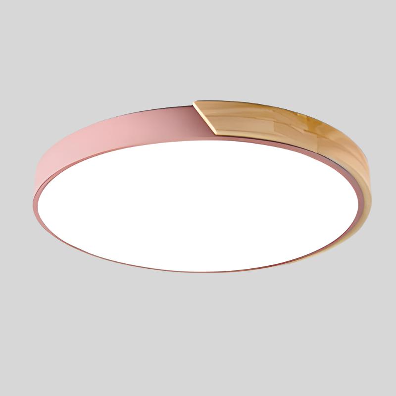 Wooden Circular Ceiling Light | Lumivale
