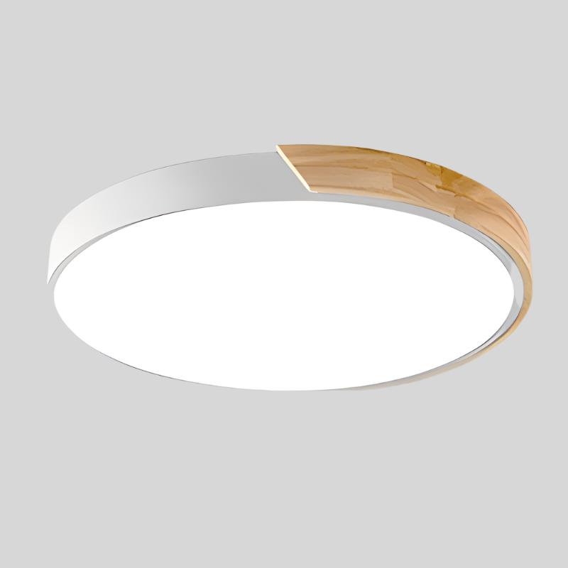 Wooden Circular Ceiling Light | Lumivale