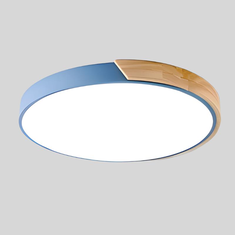 Wooden Circular Ceiling Light | Lumivale
