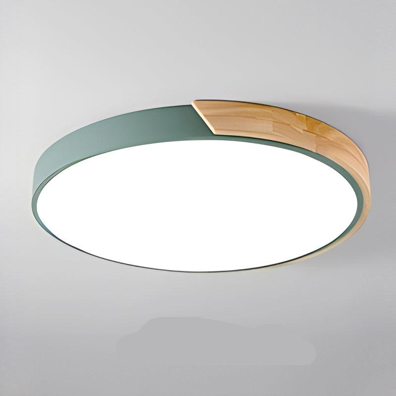 Wooden Circular Ceiling Light | Lumivale