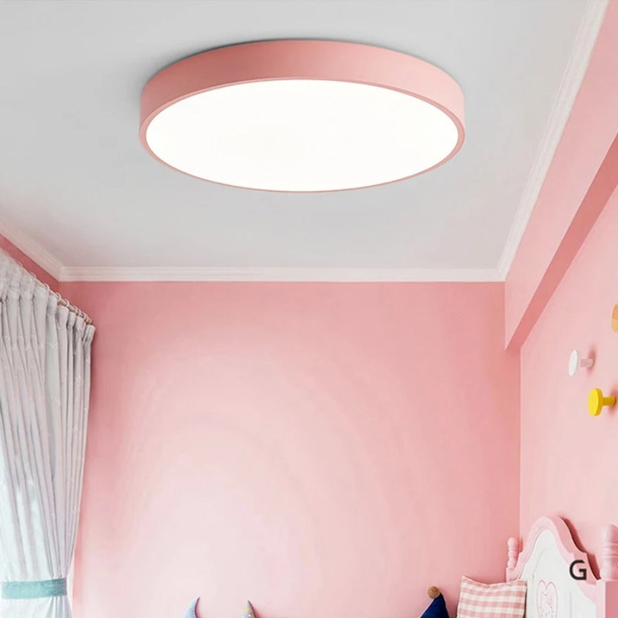 Wooden Circular Ceiling Light | Lumivale