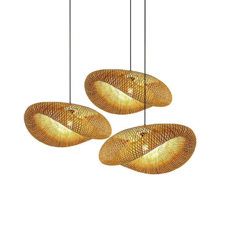 Bamboo Pendant Light | Lumina