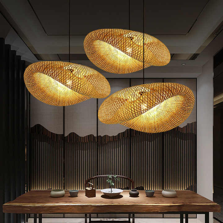 Bamboo Pendant Light | Lumina