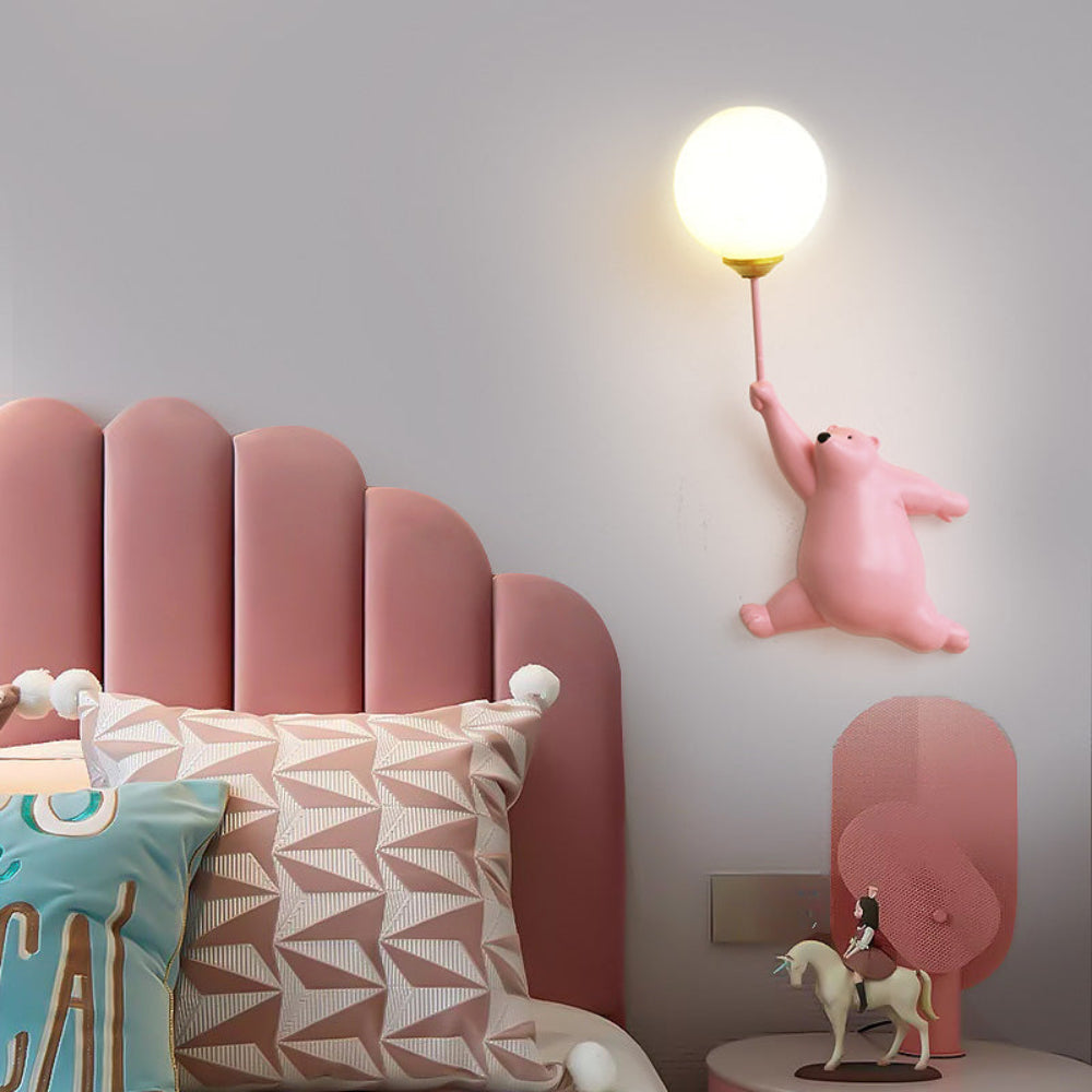 Bear Balloon Wall Light | Lumiluna