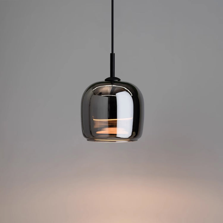 Black Glass Pendant Light | Luminoza