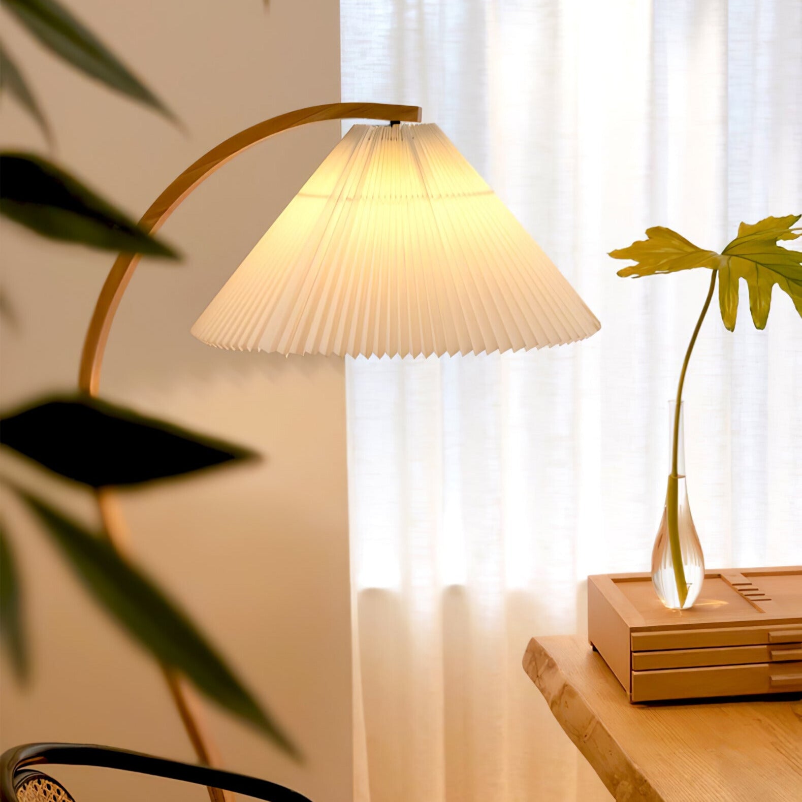 Woodora Living Room Floor Lamps | Wooden