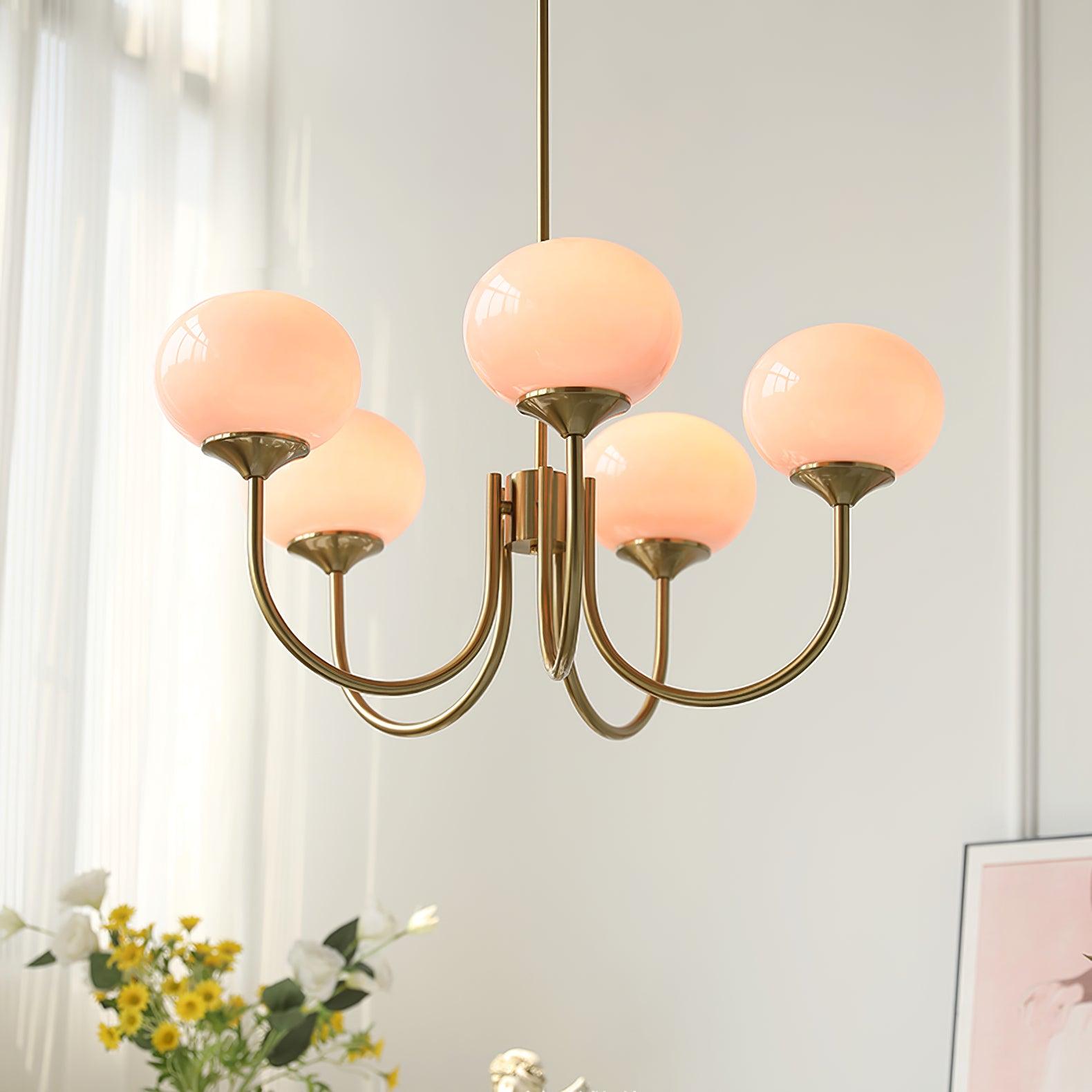Ceiling Light Fixture with Glass Shades | Luminairex