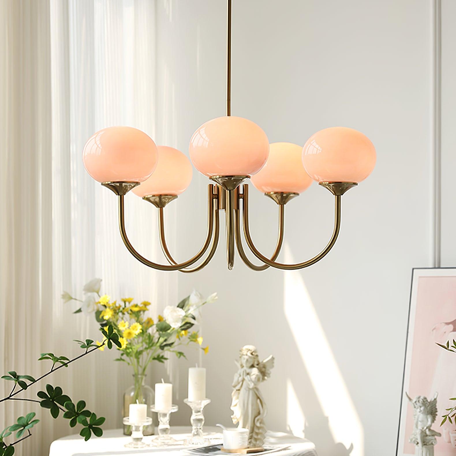 Ceiling Light Fixture with Glass Shades | Luminairex