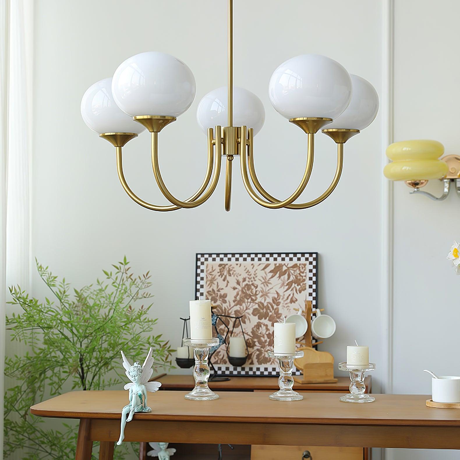 Ceiling Light Fixture with Glass Shades | Luminairex