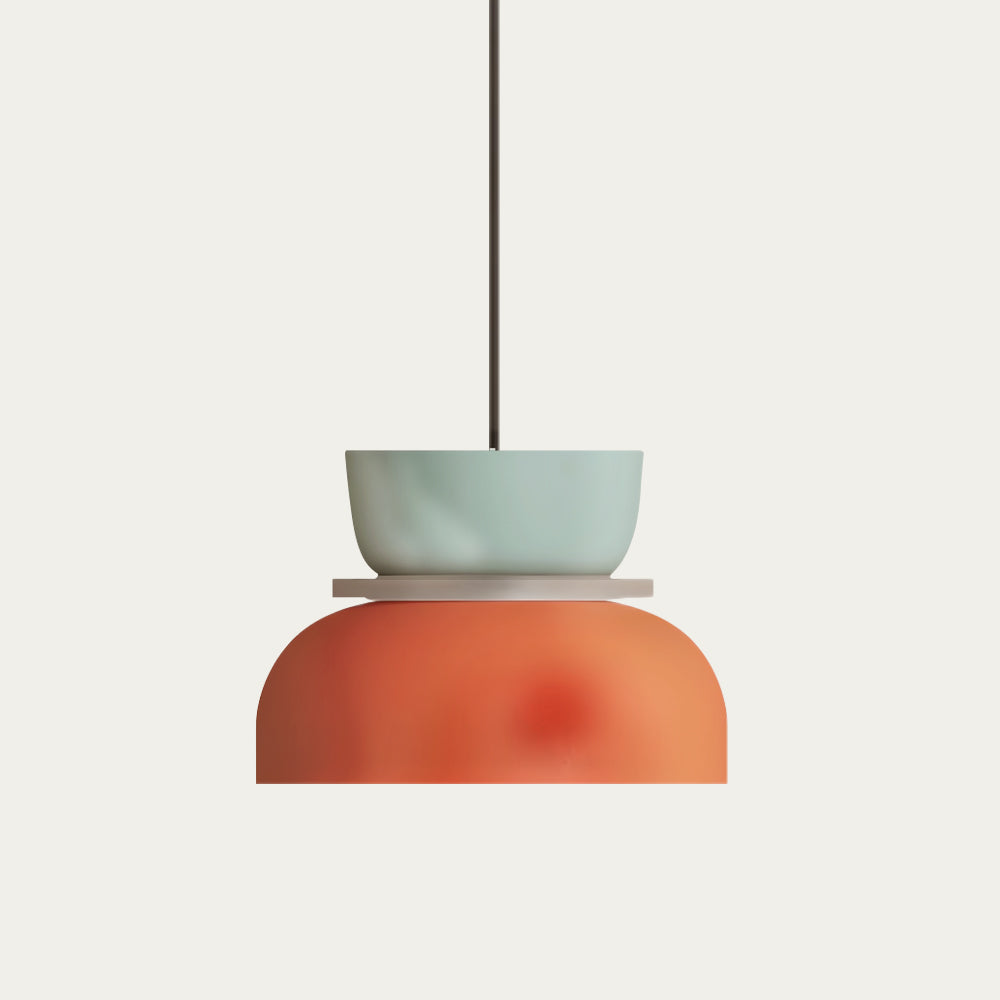 Color Block Nordic Pendant Light | Lumivox