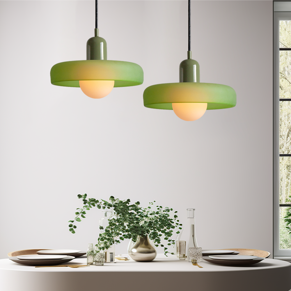 Colored Glass Pendant Light | Lumina