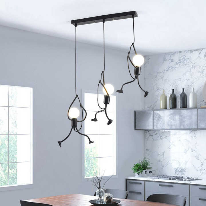 Doll-Shaped Pendant Light | Cheerify