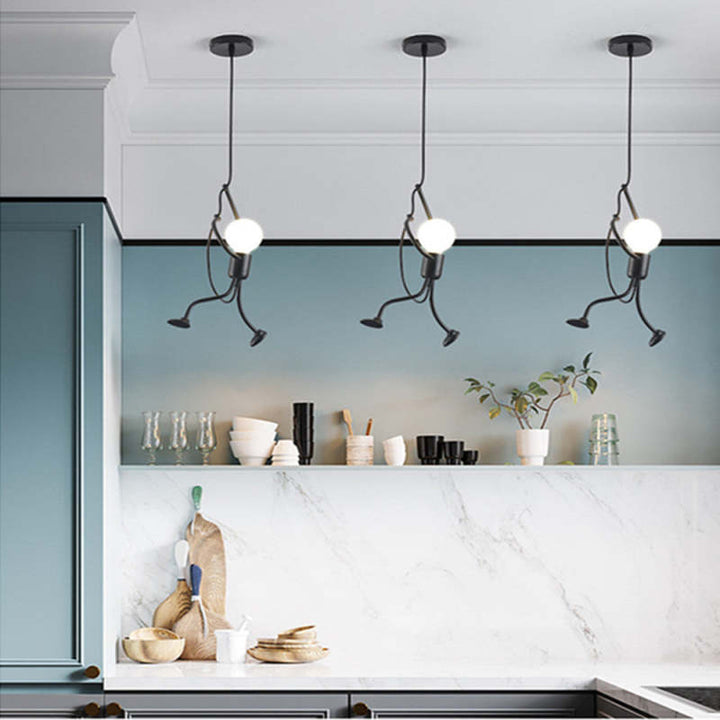 Doll-Shaped Pendant Light | Cheerify