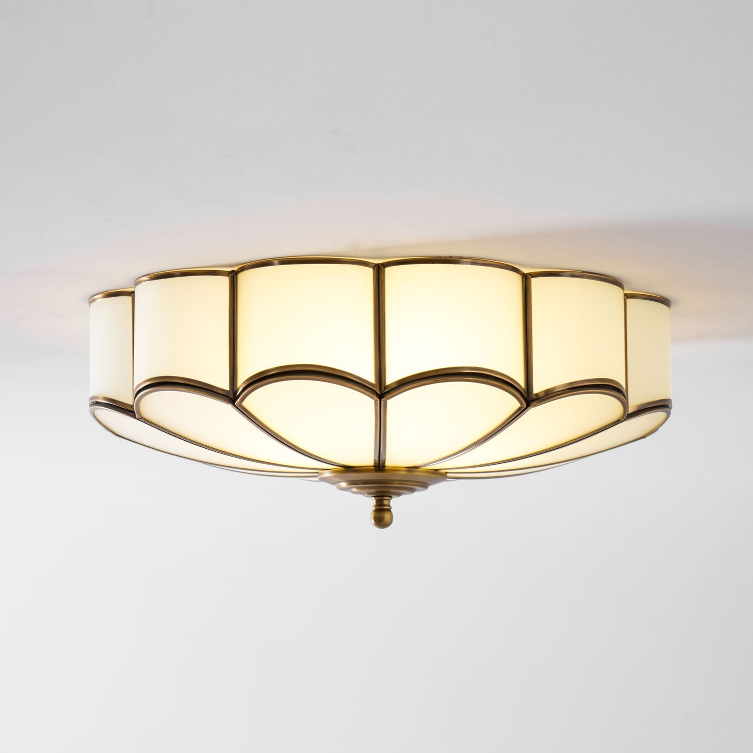 Orvella Bedroom Ceiling Lights | Brass