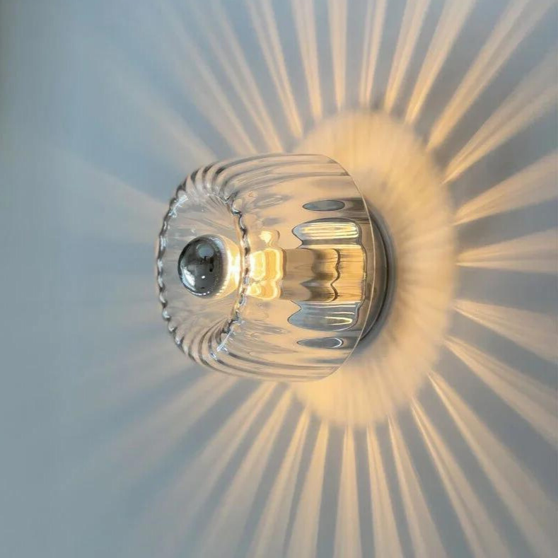 Glass Wall Light Fixture | Luminoza