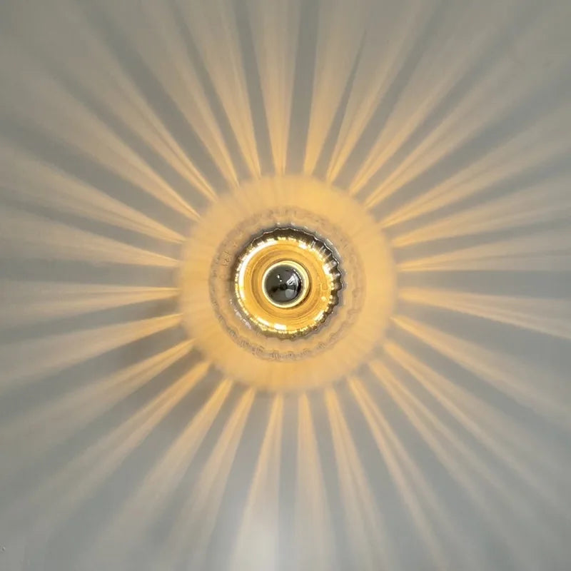 Glass Wall Light Fixture | Luminoza