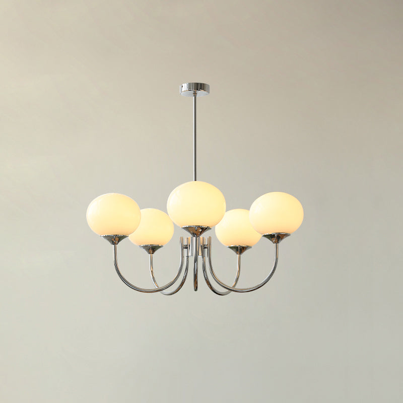 Lumello Marshmallow Semi Flush Mount Ceiling Light | Chandelier