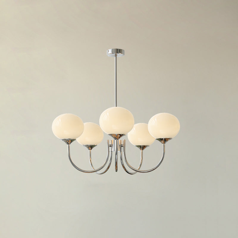 Lumello Marshmallow Semi Flush Mount Ceiling Light | Chandelier