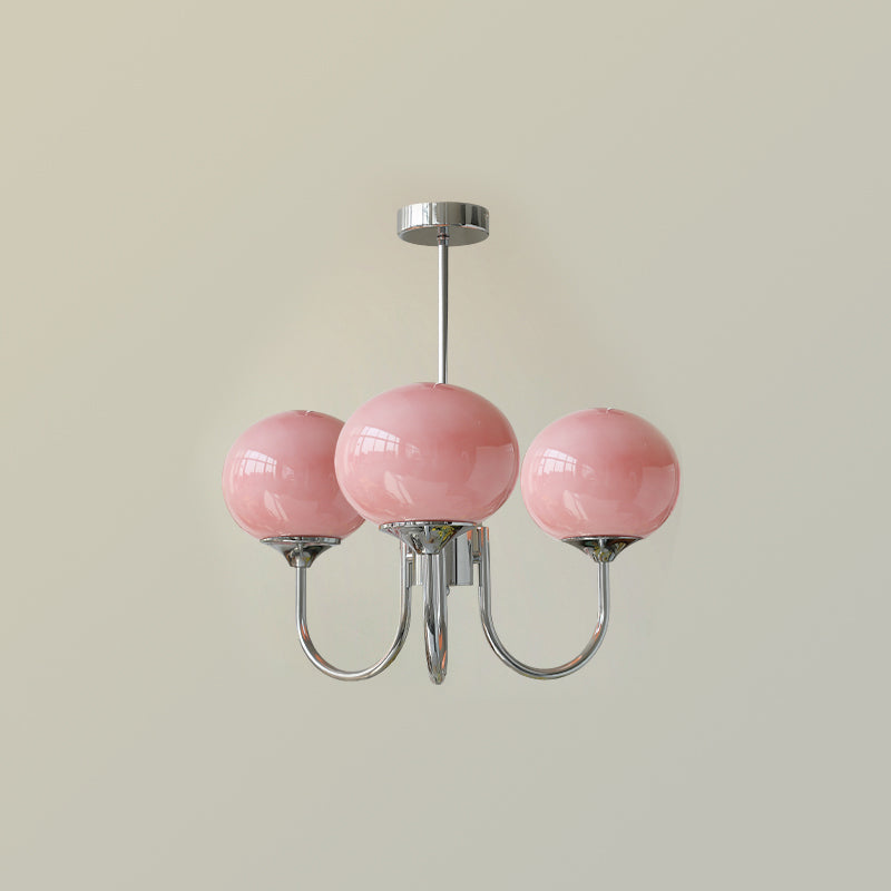 Lumello Marshmallow Semi Flush Mount Ceiling Light | Chandelier