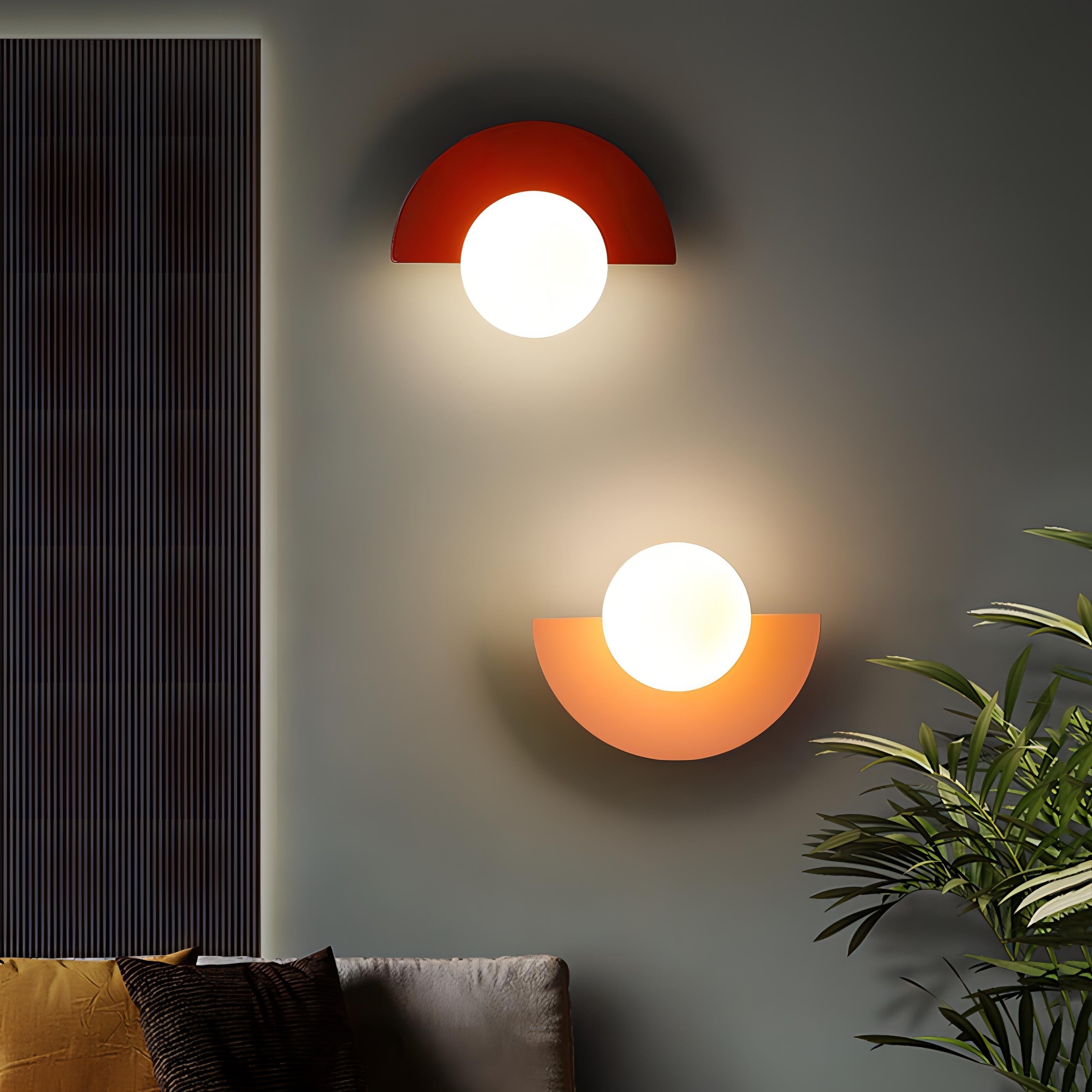 Nordic Semicircle Wall Lamp | Lumivisna