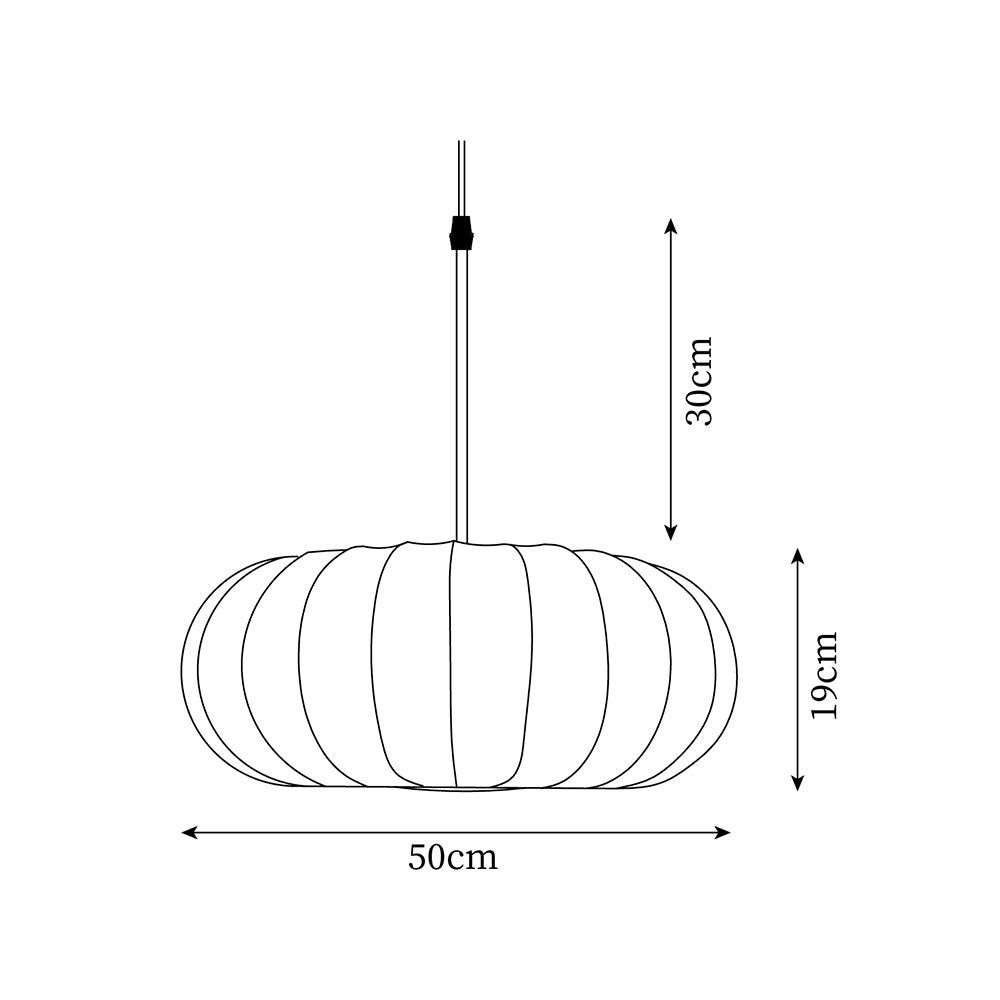 Pendant Light with Natural Materials | Lumivis