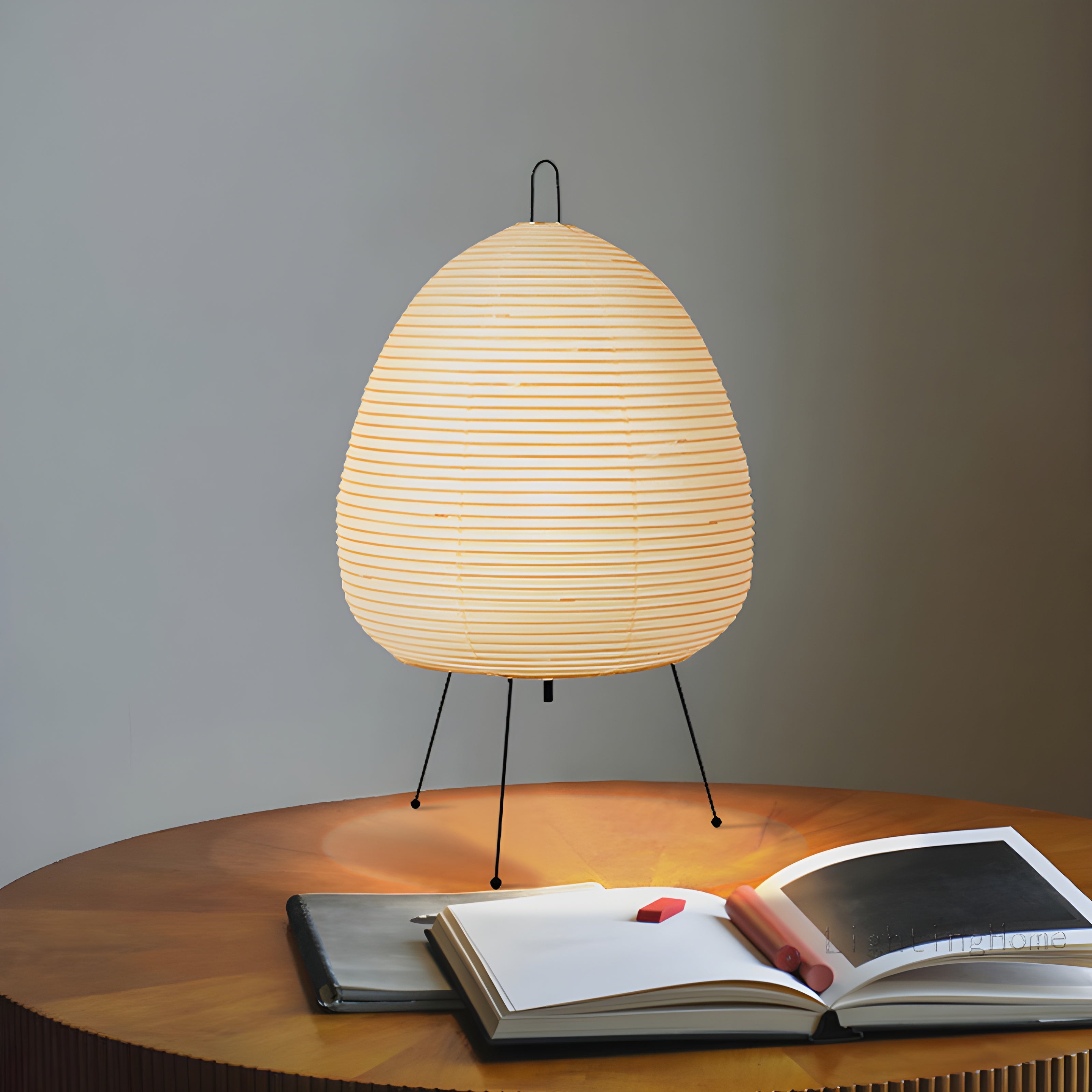 Rice Paper Table Lamp 47x28cm | Soremi