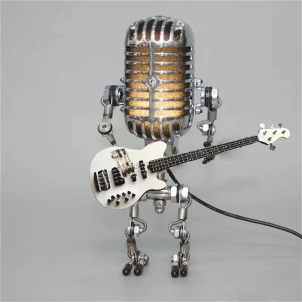 Robot Lamp with Guitar | Lumigear