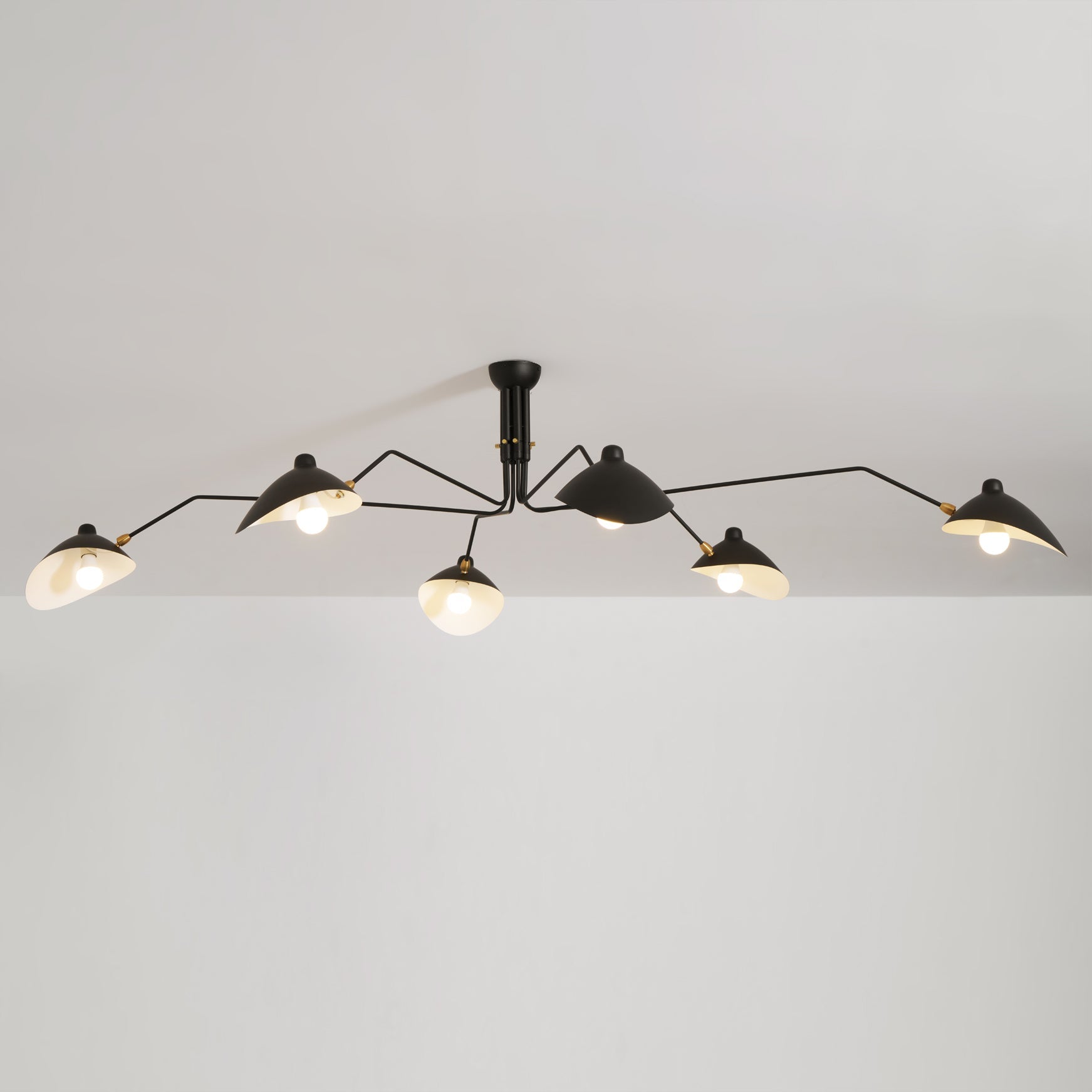 Mouille Semi Flush Mount Ceiling Light | LED