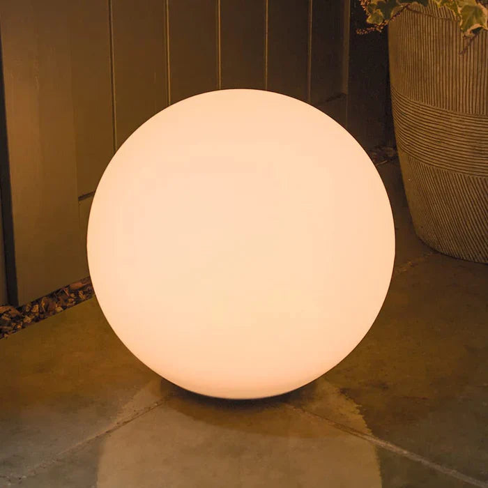 Spherical Outdoor Garden Light | Opaline