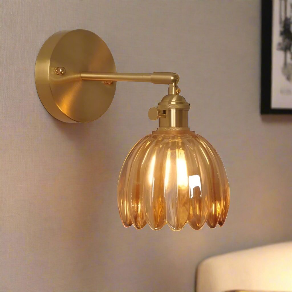 Tulip Glass Wall Sconce | Luminara