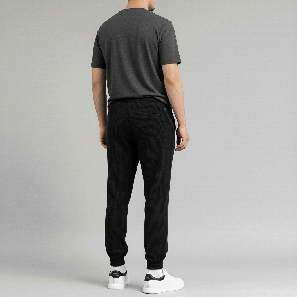 Crest Men's Baggy Corduroy Jogger Sweatpants | Autumn and Winter