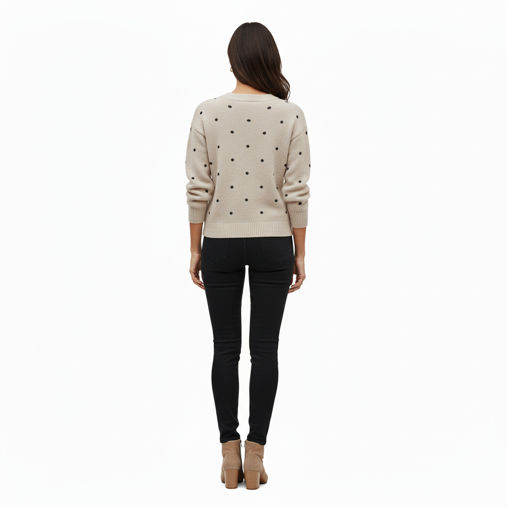 Sage Women's Stylish Knitted Sweater | Long Sleeve