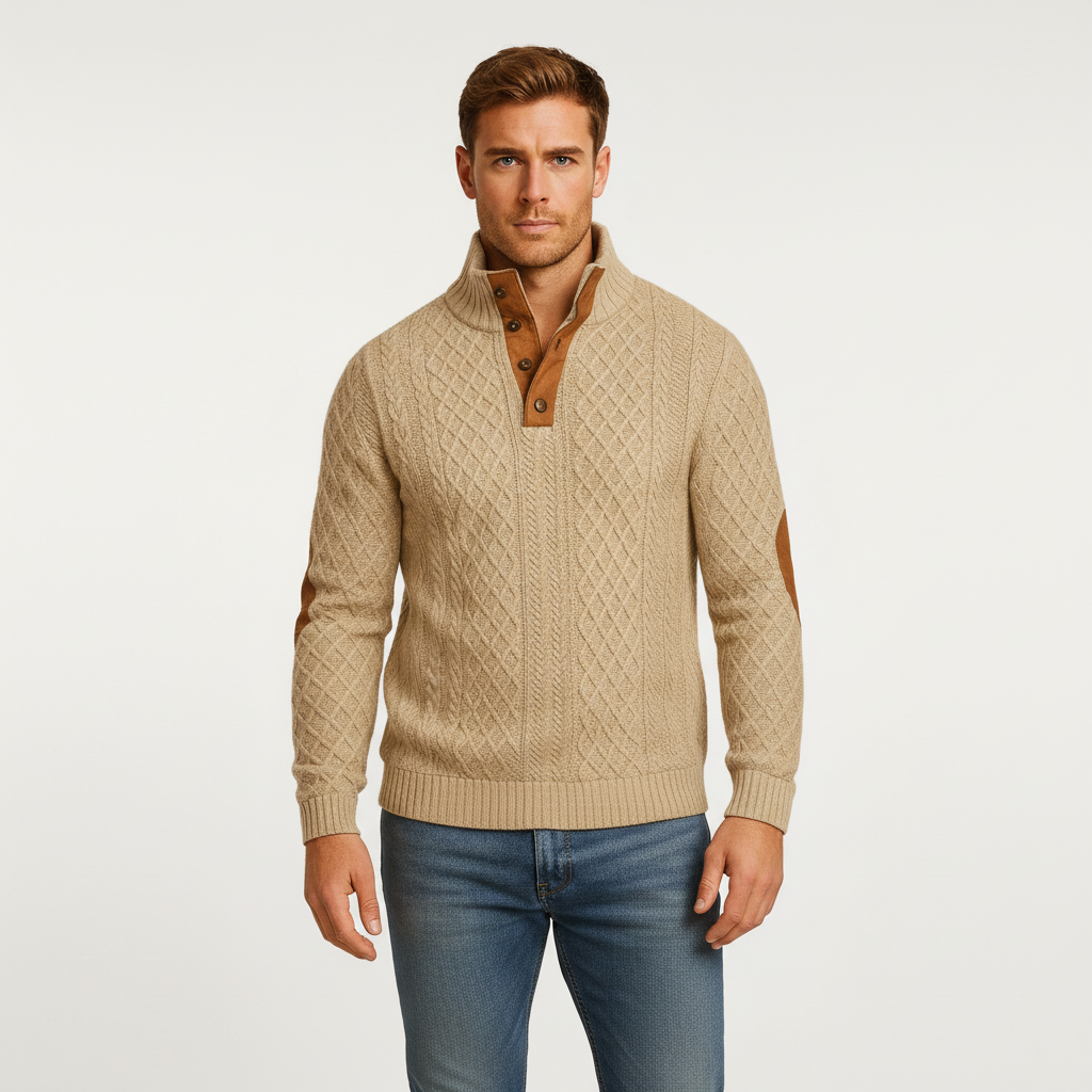 Timber Men’s Lightweight Long Sleeve Autumn Sweater | Pullover